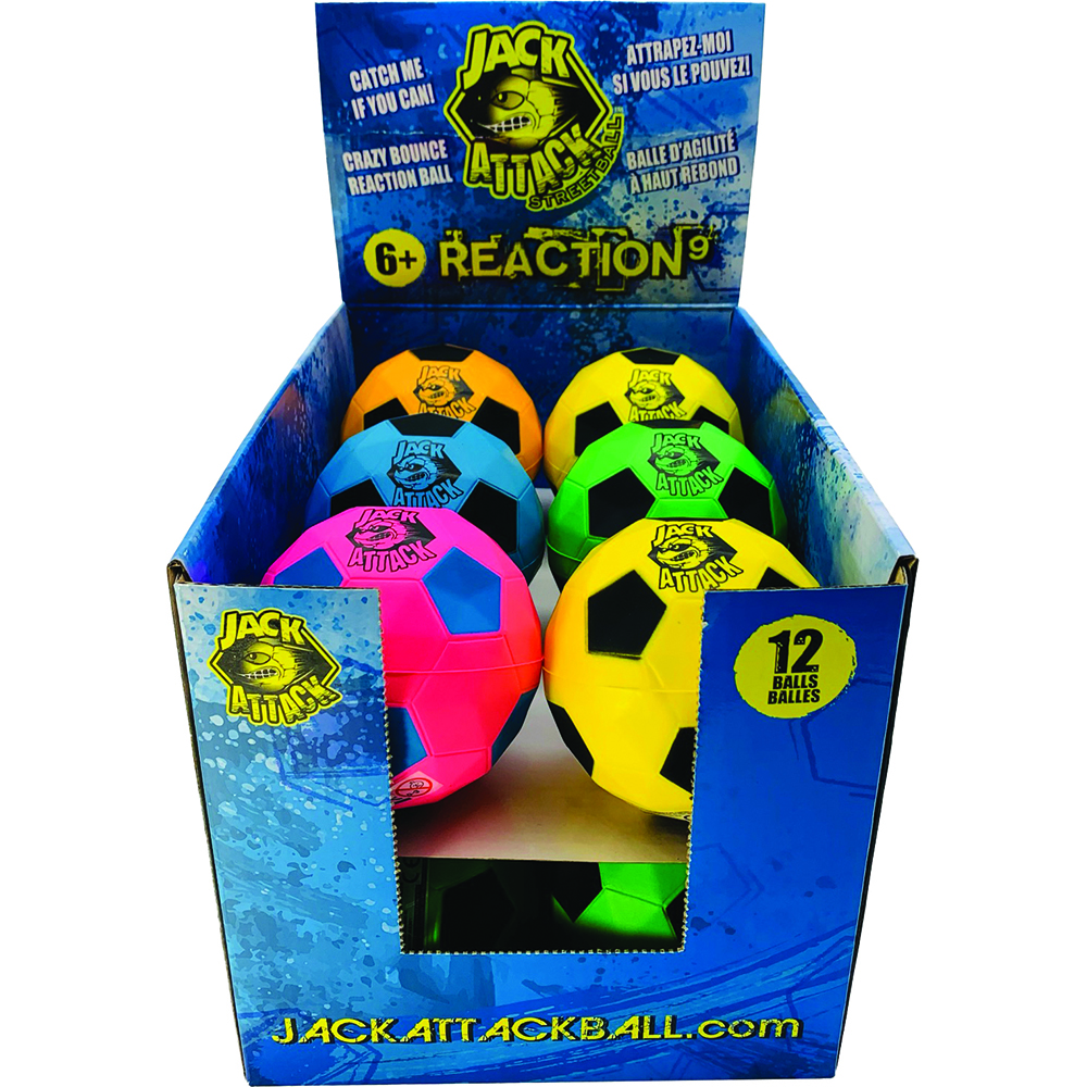 Image Jack Attack Reaction9 ball - 7.6cm (assorted colors) in counter